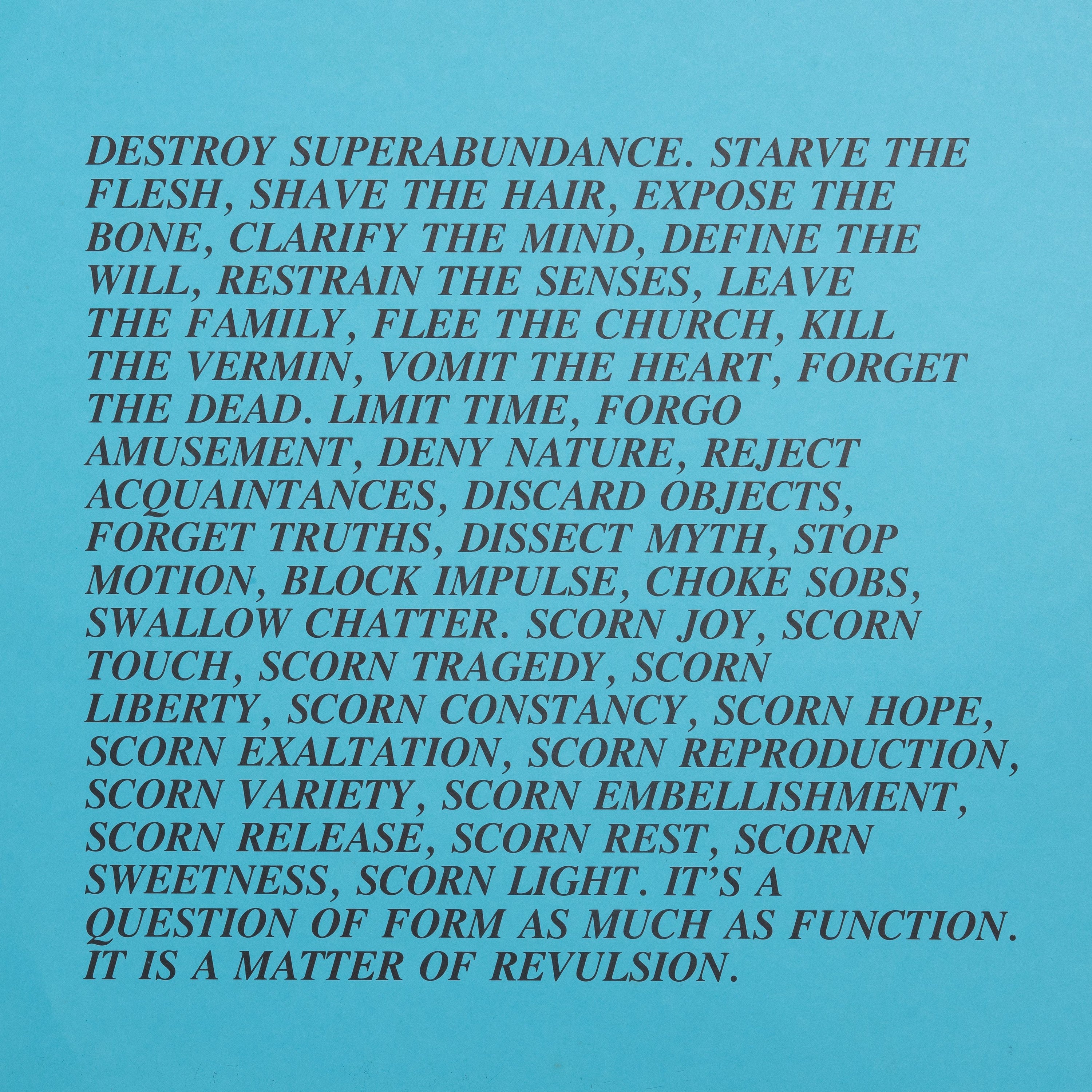 Jenny Holzer - Inflammatory Essays 1979-1982