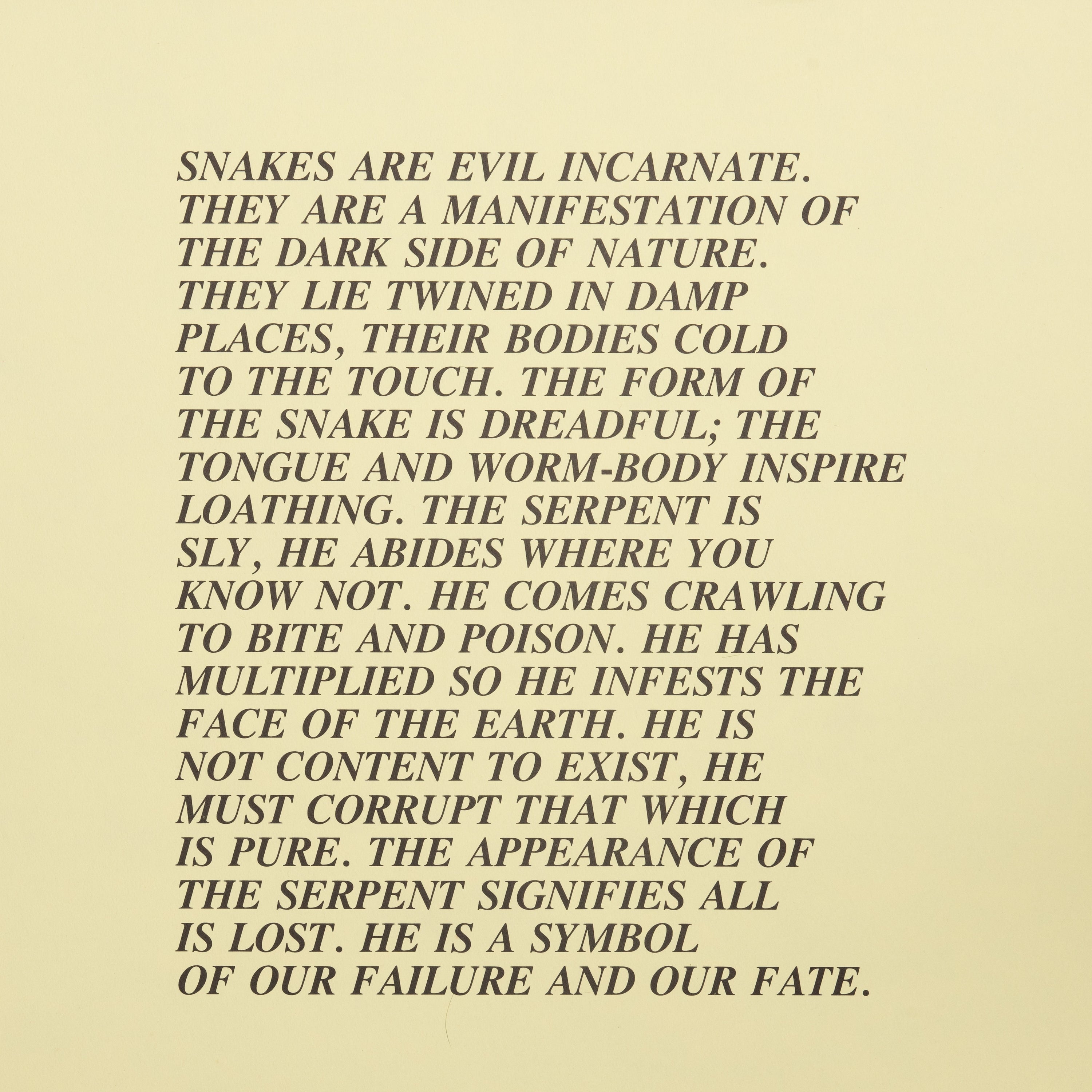 Jenny Holzer - Inflammatory Essays 1979-1982