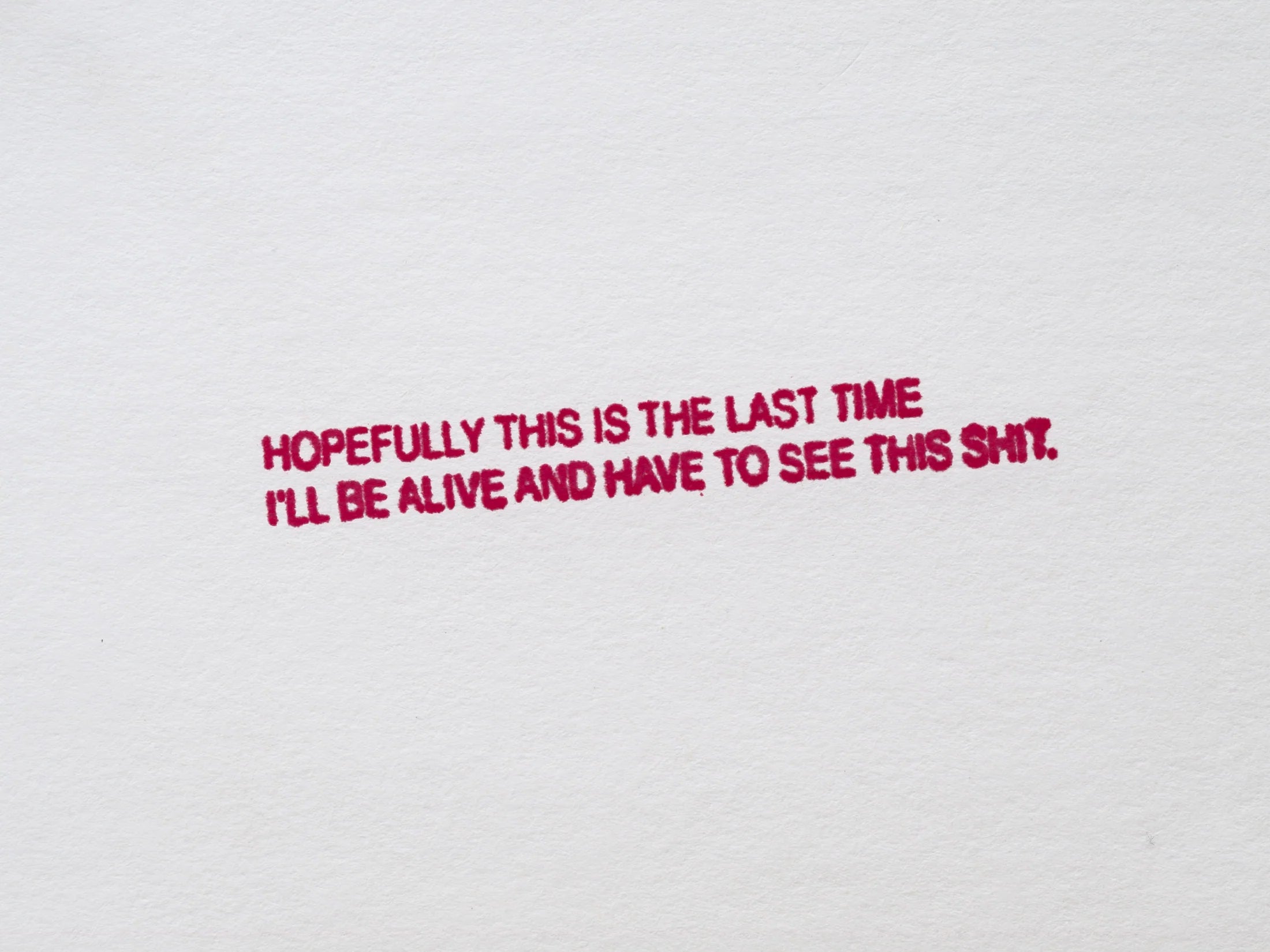 Billy Al Bengston (Estate)-  Billy Al's Last Rubber Stamp  2025