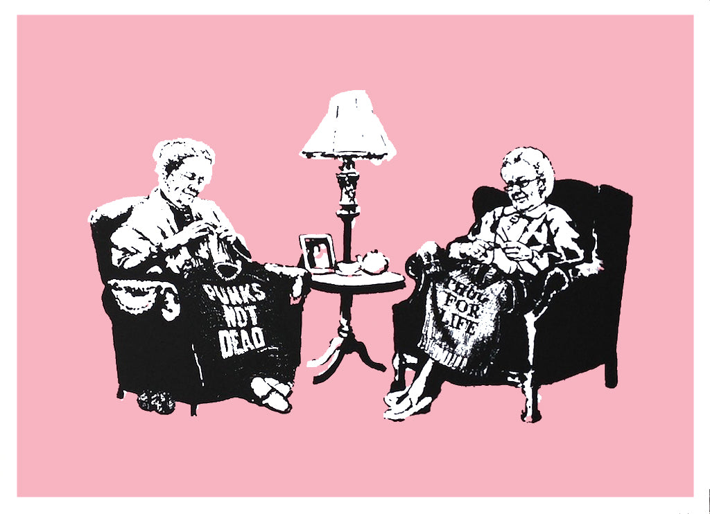 Banksy/WCP - Grannies