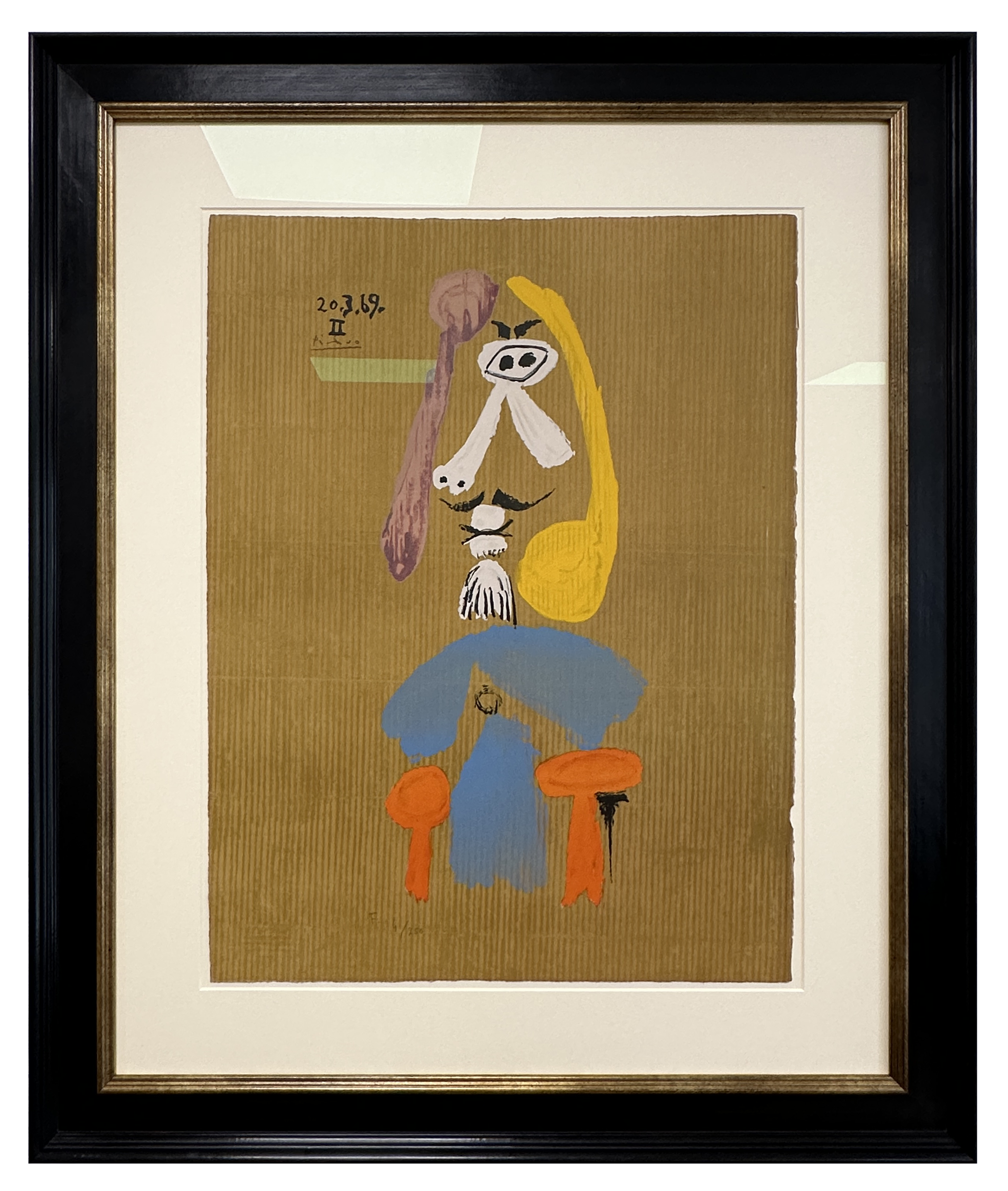 Pablo Picasso - Portraits imaginaires 20,3,69 II