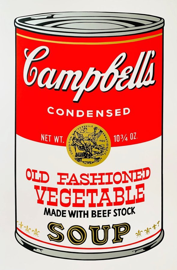 Andy Warhol/Sunday B. Morning - Campbel Soup Old Fashioned