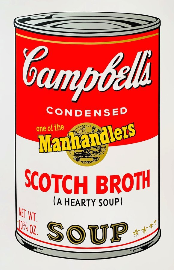 Andy Warhol/Sunday B. Morning - Campbel Soup Scotch Broth