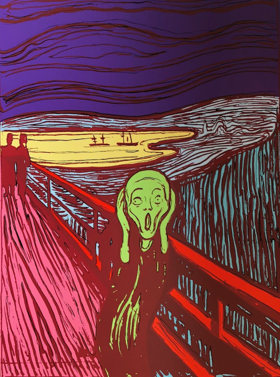 Andy Warhol-  Sunday B. Morning The Scream