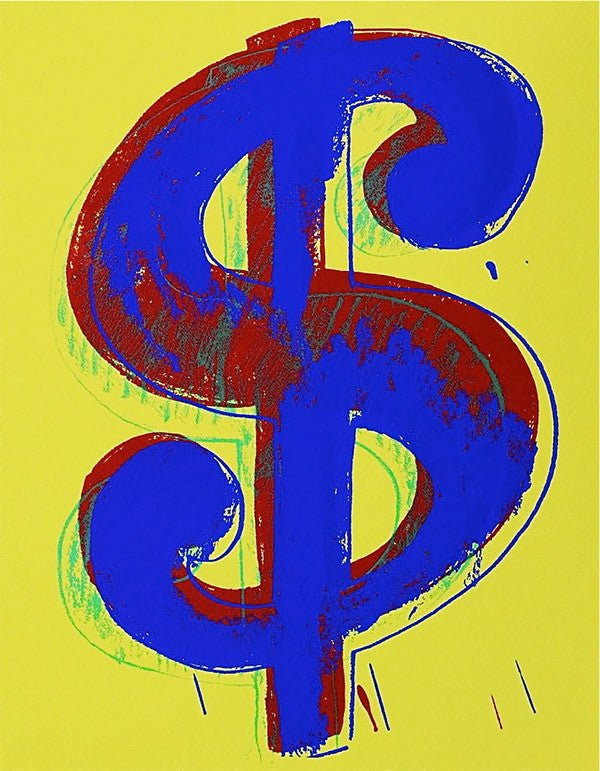 Andy Warhol - Sunday B. Morning Dollar Sign