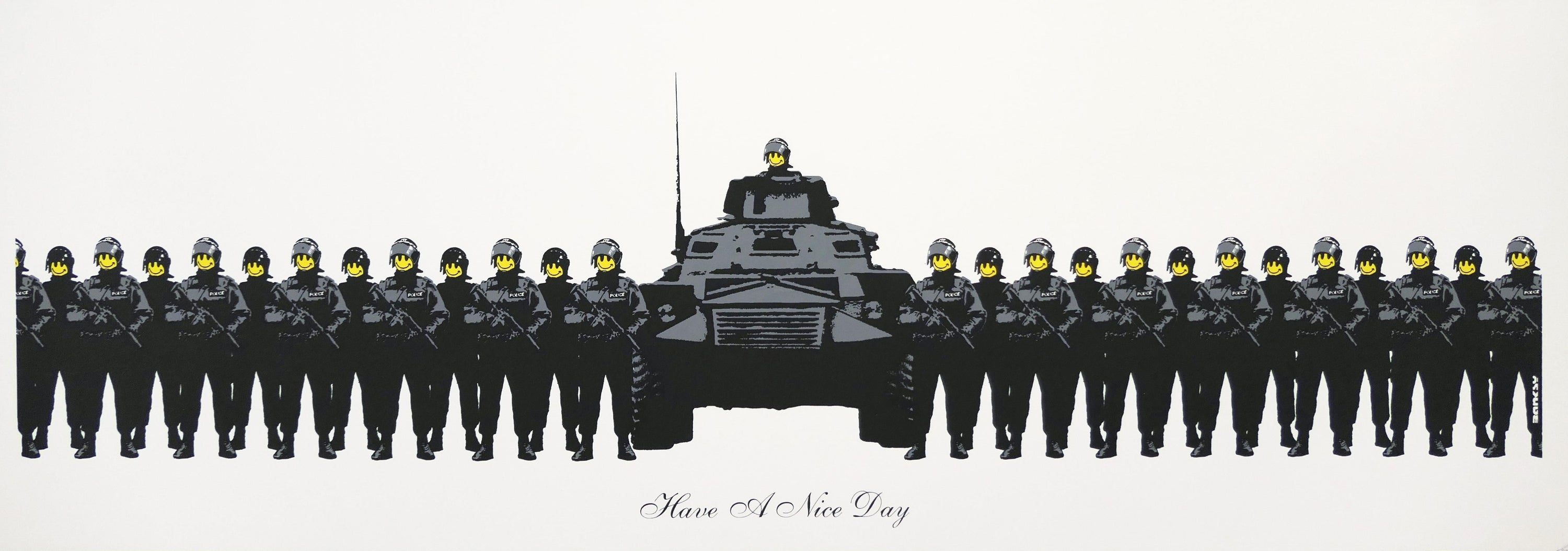 Banksy/WCP - Have a Nice Day