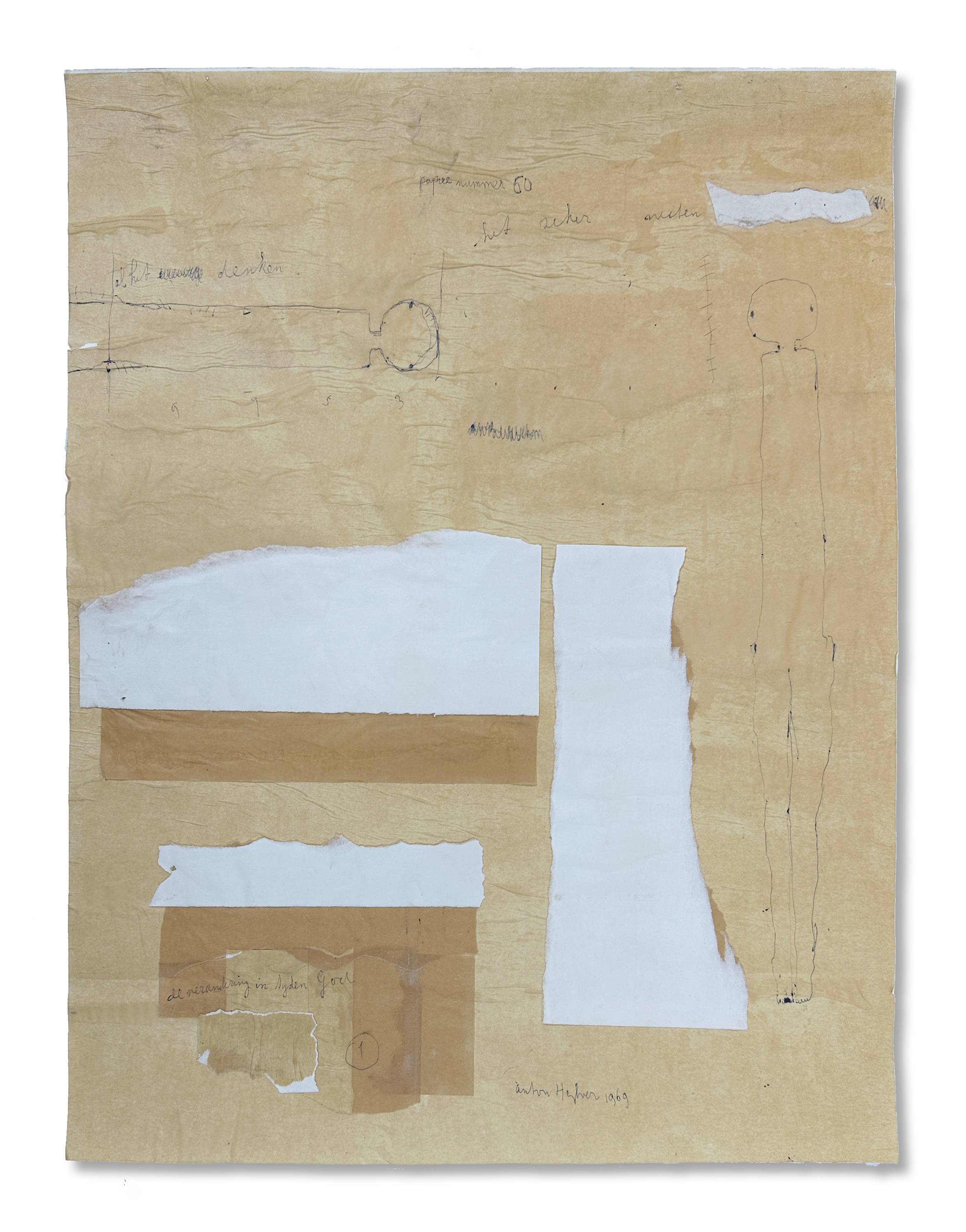 Anton Heyboer – Paper Nr. 60 1969 - Lakoi